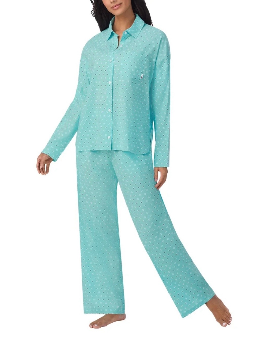 DKNY - Women's 2-Piece Woven Pajama Set